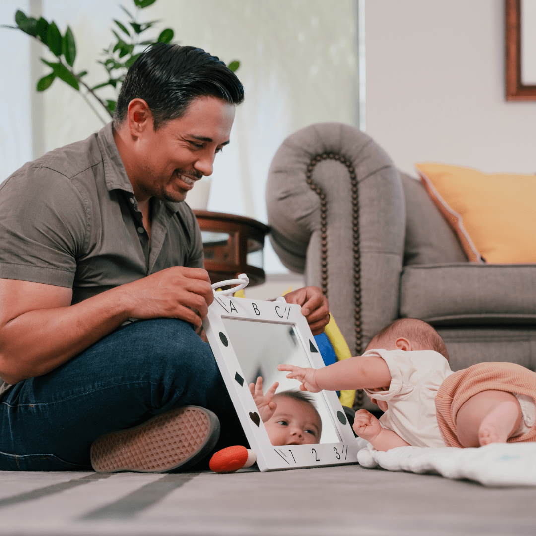 Tactile Baby Mirror - Nurture Smart