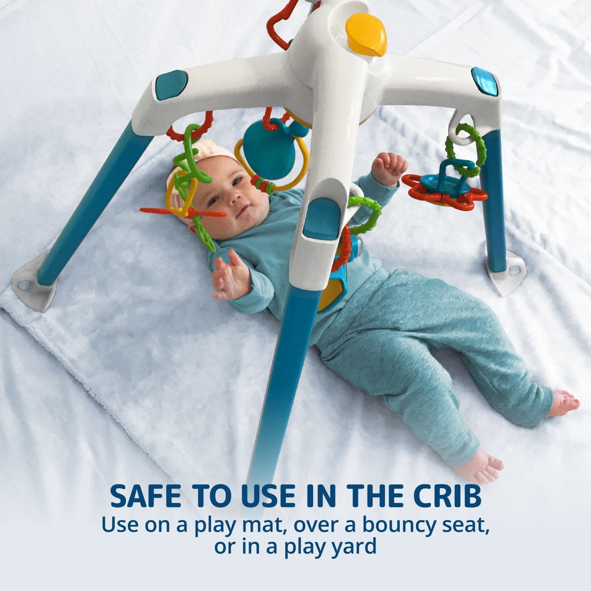 Baby Activity Play Gym | Nurture Smart Crib & Floor Gym for Safe and Stimulating Play NS-0700H - Nurture Smart