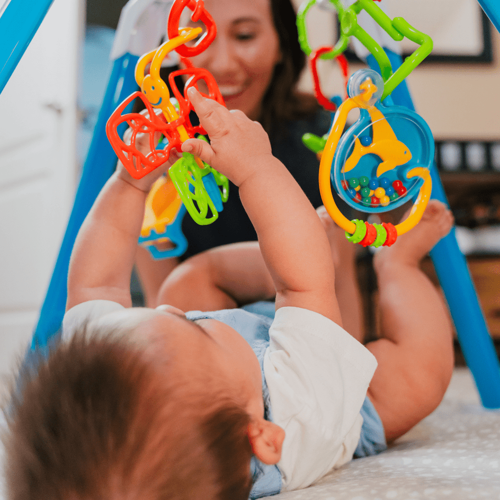 Baby Activity Play Gym | Nurture Smart Crib & Floor Gym for Safe and Stimulating Play - Nurture Smart