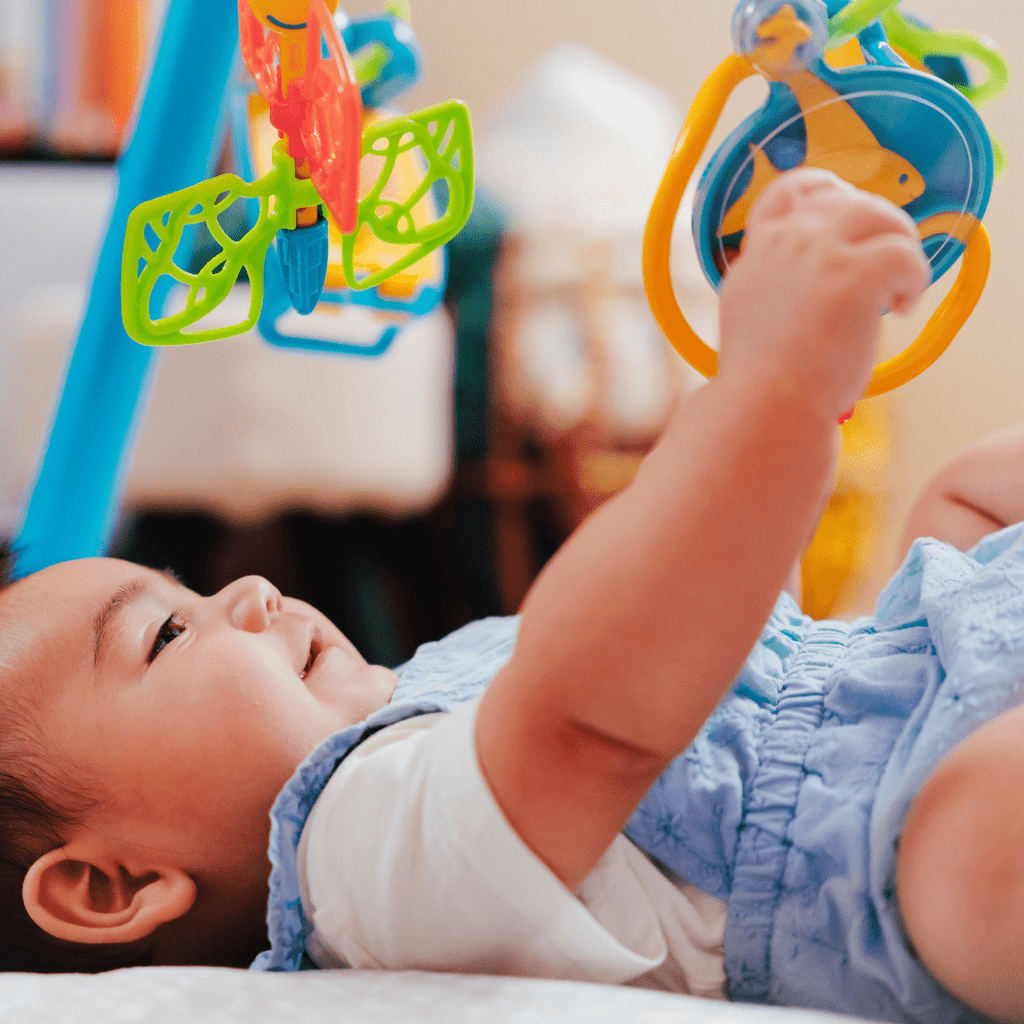 Baby Activity Play Gym | Nurture Smart Crib & Floor Gym for Safe and Stimulating Play - Nurture Smart