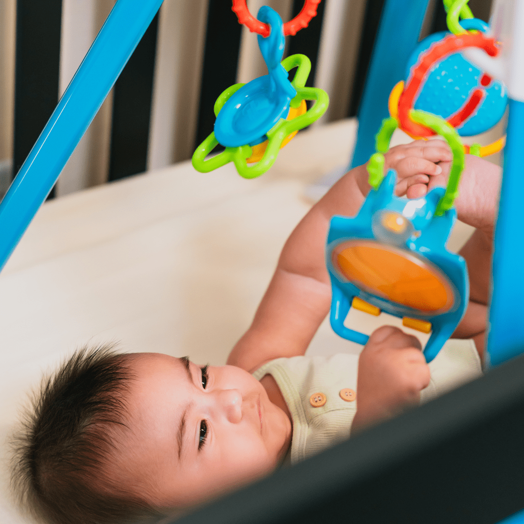 Baby Activity Play Gym | Nurture Smart Crib & Floor Gym for Safe and Stimulating Play - Nurture Smart