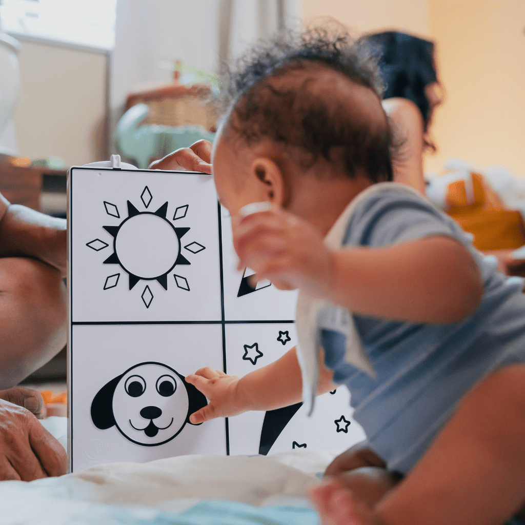 Baby Mirror | Enhance Recognition with Baby in Crib or during Tummy Time - Nurture Smart
