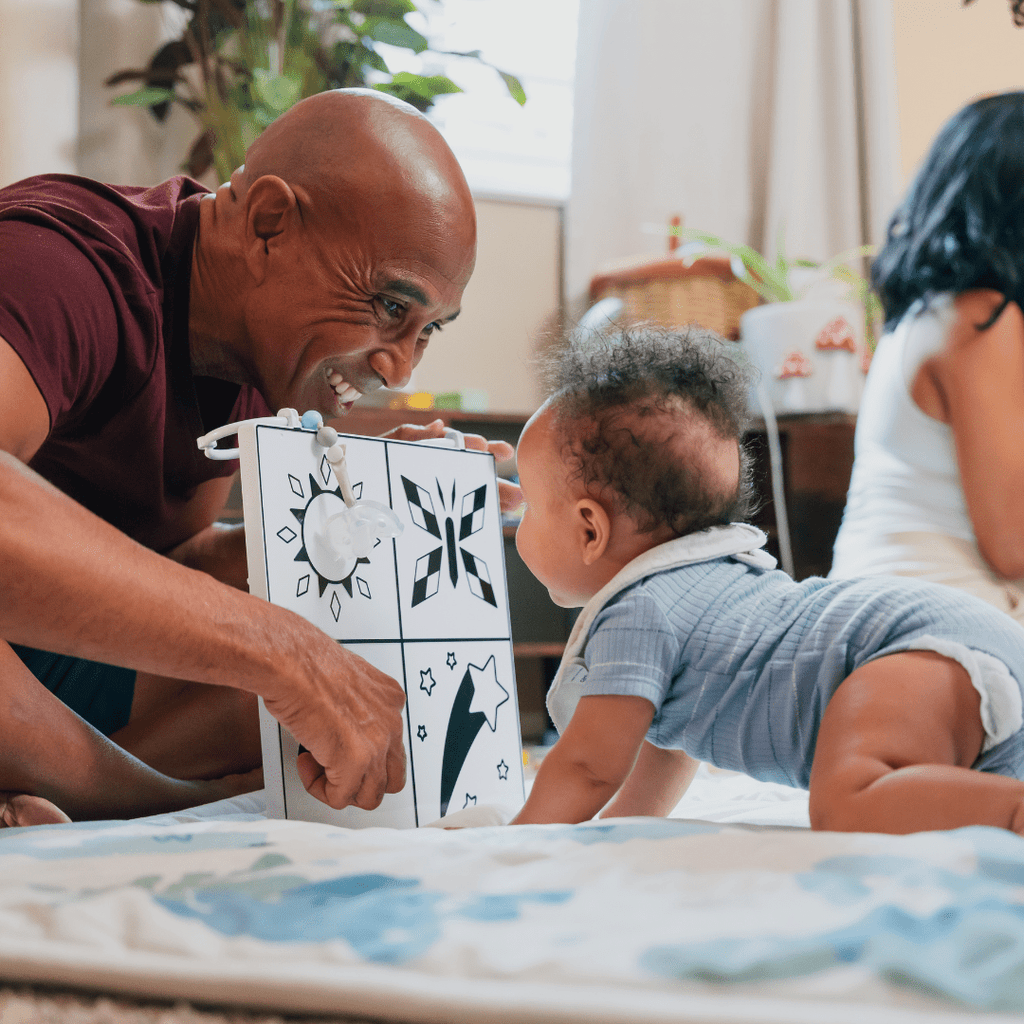 Baby Mirror | Enhance Recognition with Baby in Crib or during Tummy Time - Nurture Smart