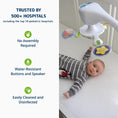 Load image into Gallery viewer, Crib Mobile: Safest & Most Advanced for Your Baby | Nurture Smart NS-0500H - Nurture Smart
