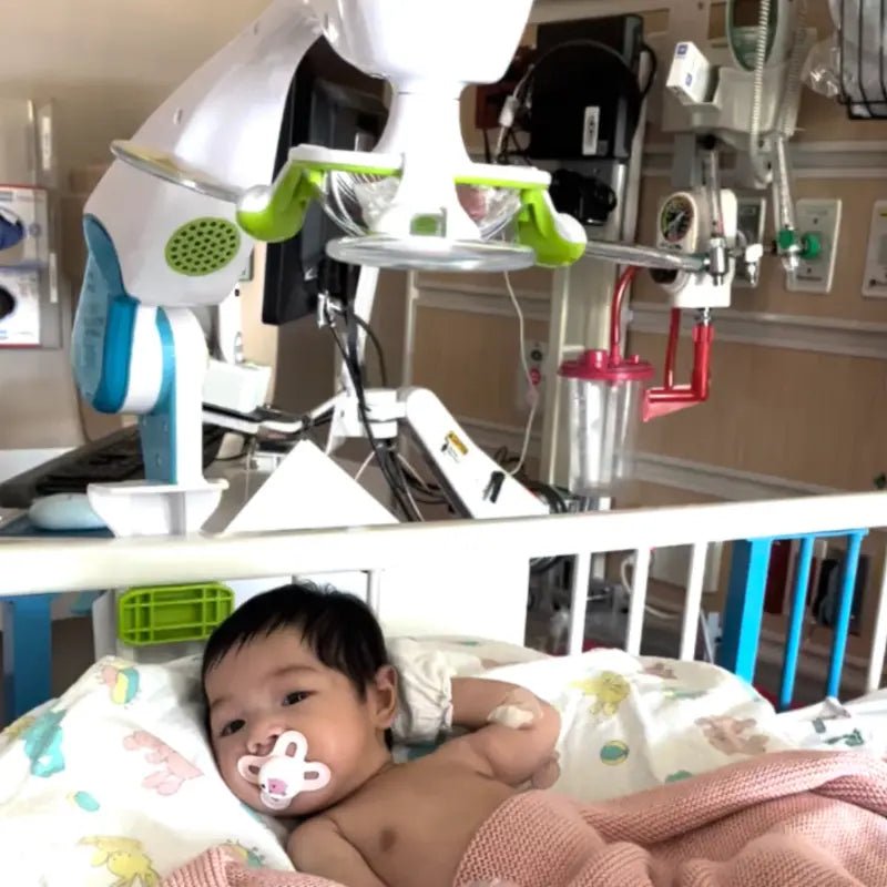 Hospital Approved Crib Mobile Durable, Advanced Features Nurture Smart