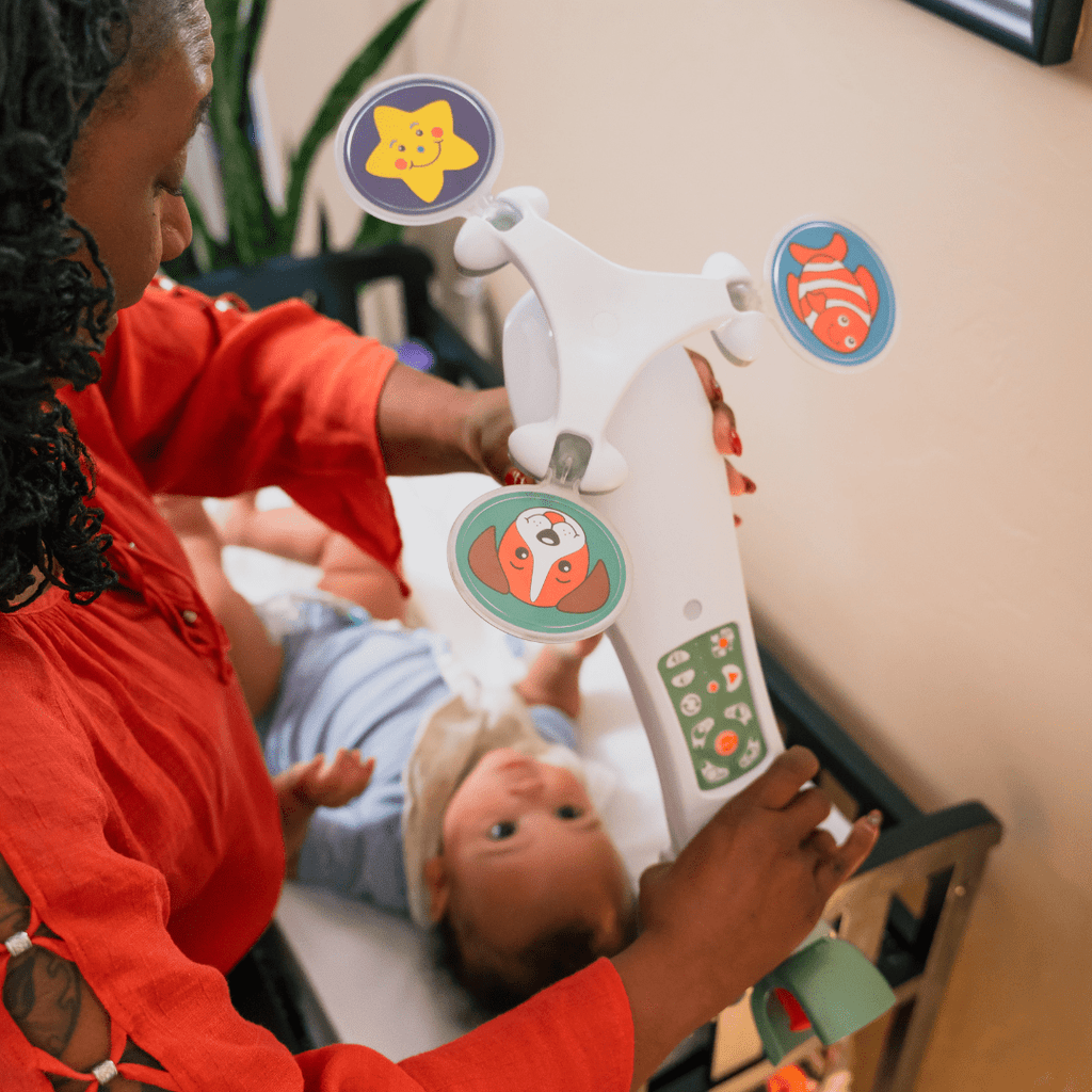 Multi - Fit Baby Mobiles For Bassinets, Play Yards and More by Nurture Smart - Nurture Smart