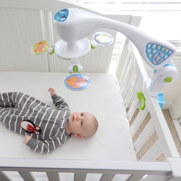 Crib Mobile Safest Most Advanced for Your Baby Nurture Smart