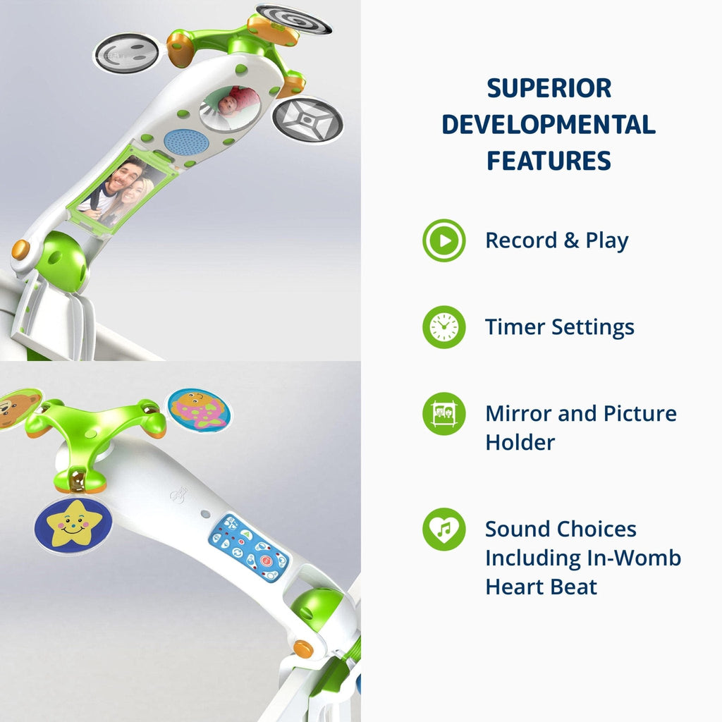 Portable Baby Mobiles For Bassinets, Play Yards and More by Nurture Smart NS-0600H - Nurture Smart