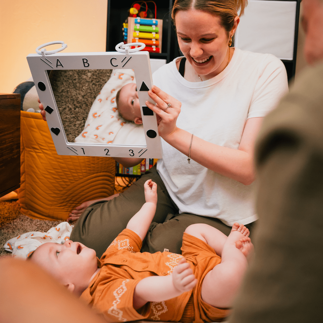 Tactile Baby Mirror - Nurture Smart